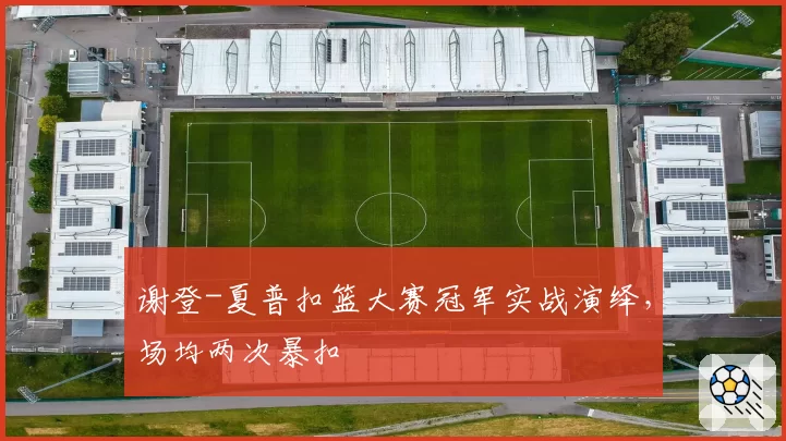 谢登-夏普扣篮大赛冠军实战演绎，场均两次暴扣